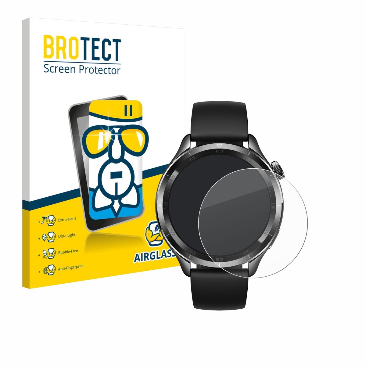 Screenprotector voor Xiaomi Watch S4 (47 mm) Beschermglas transparant