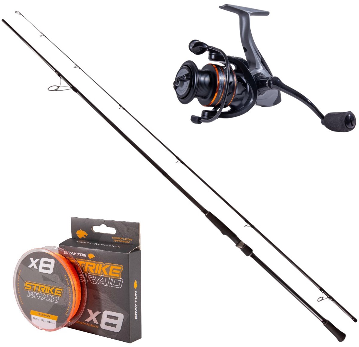 Grayton Prey Heavy Spin Set 2.70m (45-90g) - Roofvis Set