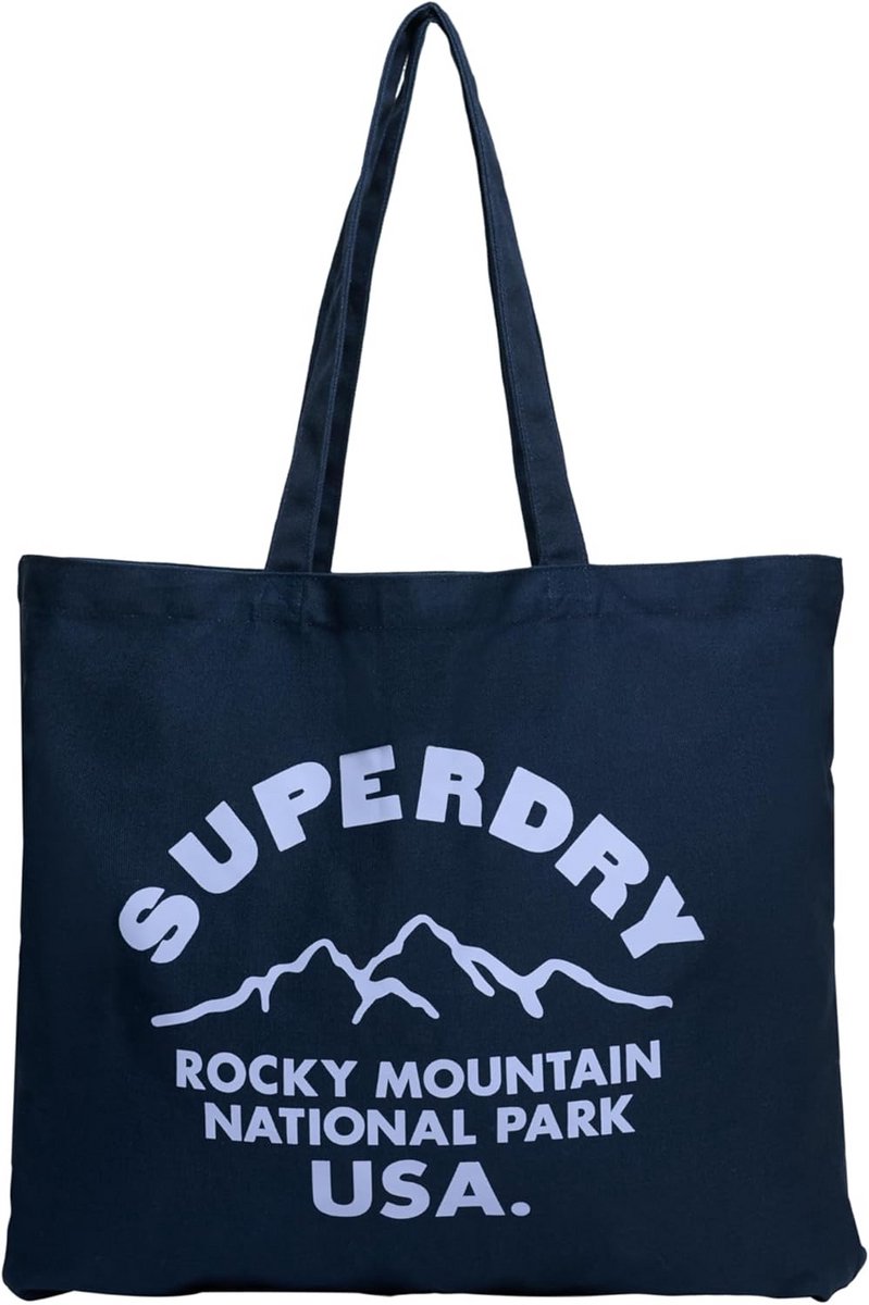Grote Dames Shopper met Opvallende Grafische Print