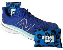 SmellWell - Active - schoenverfrisser - schoenendroger - geurvreter - stinkende schoenen - schoenverzorging - Leopard Blue