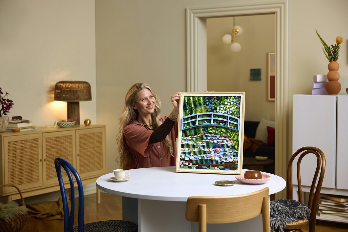 LEGO® Art Claude Monet – Brug over een Vijver met Waterlelies 31220 – foto 2