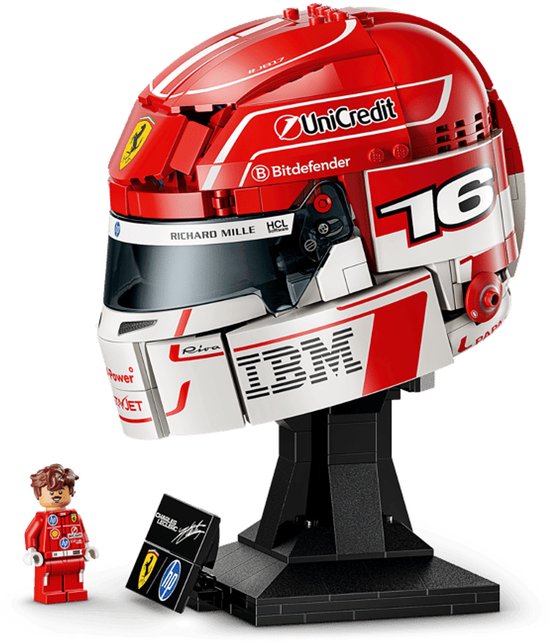 LEGO Editions Scuderia Ferrari HP Casque de Charles Leclerc - 43014