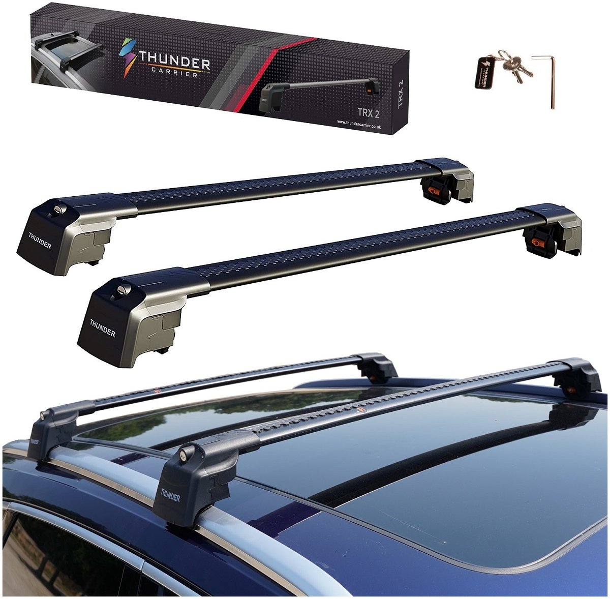 Thunder dakdrager MERCEDES-BENZ C-KLASSE (S205) 2015 - geïntegreerde rails