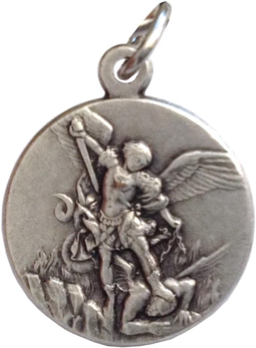 Beschermende Medaille Heilige Aartsengel Michaël - Diverse Materialen en Maten