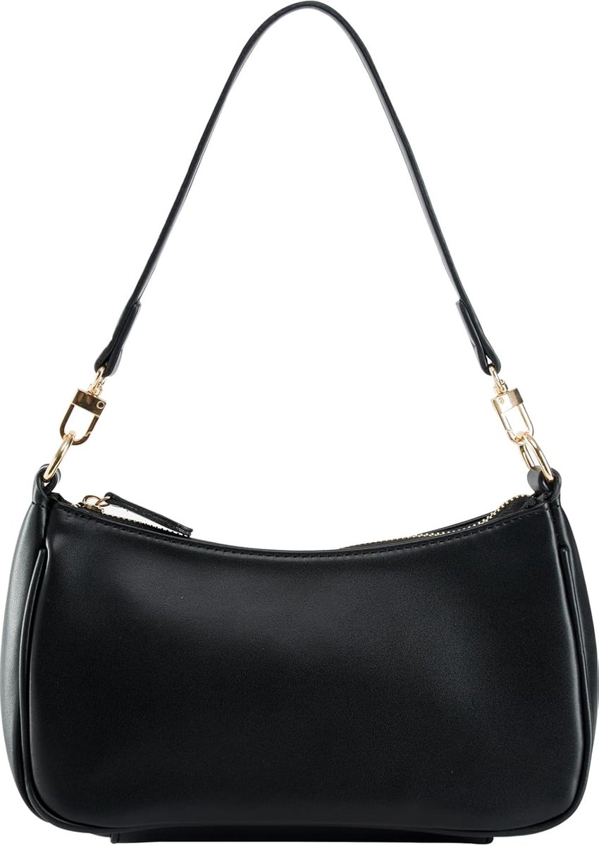 Veelzijdige Schoudertas Dames met 2 Afneembare Riemen - Crossbody, Handtas en Clutch