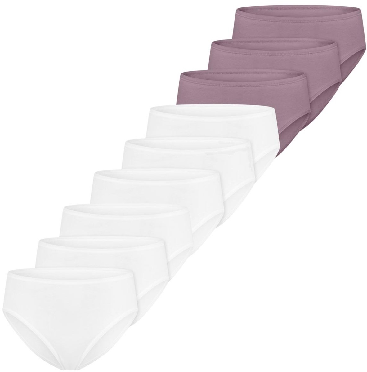 Schiesser Dames slip / onderbroek 9 pack Essentials Cotton