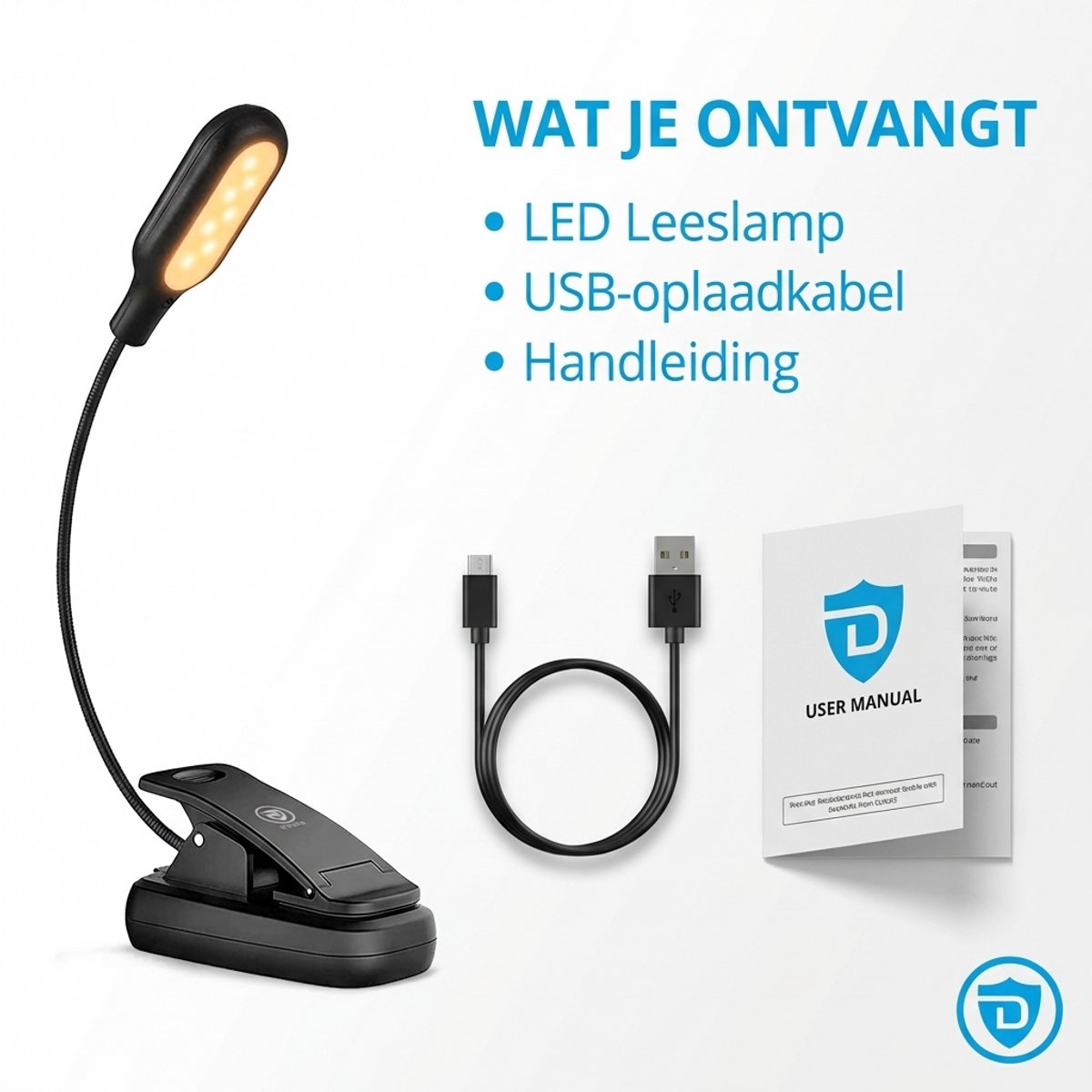 Leeslampje Leeslampje Boek LED Leeslamp - afbeelding 4