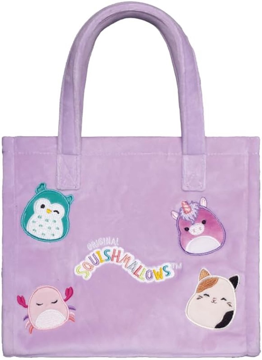 Grote Herbruikbare Boodschappentas met Squishmallows Print