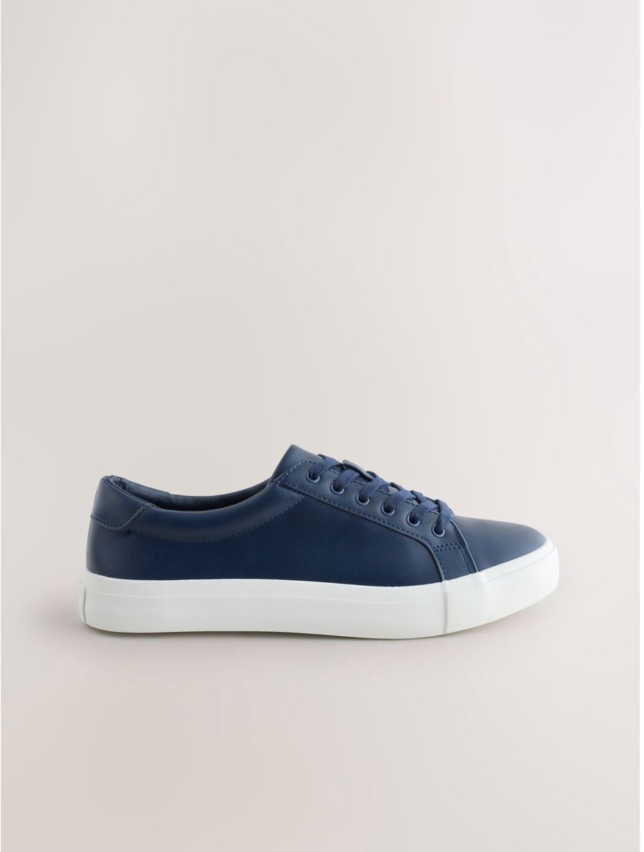 Next - Jongens - Nette sneakers met veters - Blauw