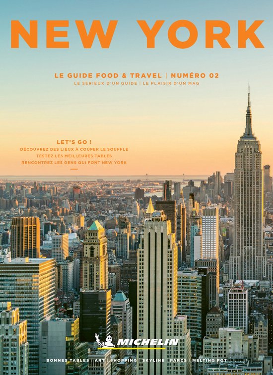 New York Guide to Food & Travel by Michelin - cover