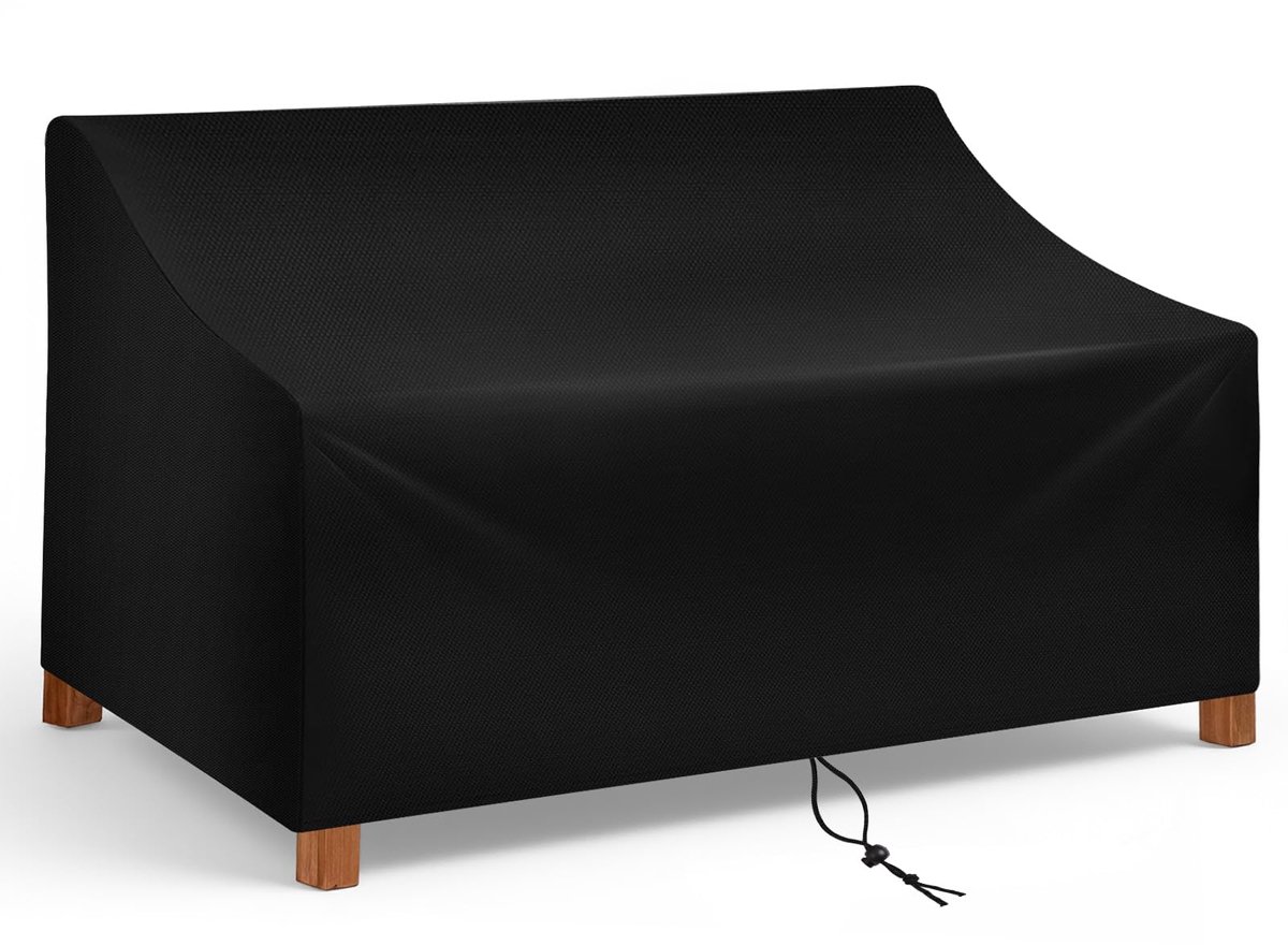 Gartenbank Abdeckung - Waterproof Bescherming - 134 x 66 x 63/89 cm