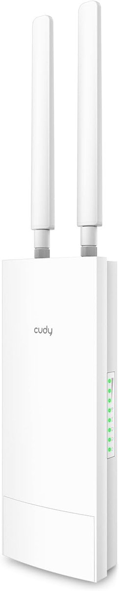 Outdoor 4G LTE Cat 6 Gigabit Modem Router met SIM Slot, AC1200 WiFi en PoE