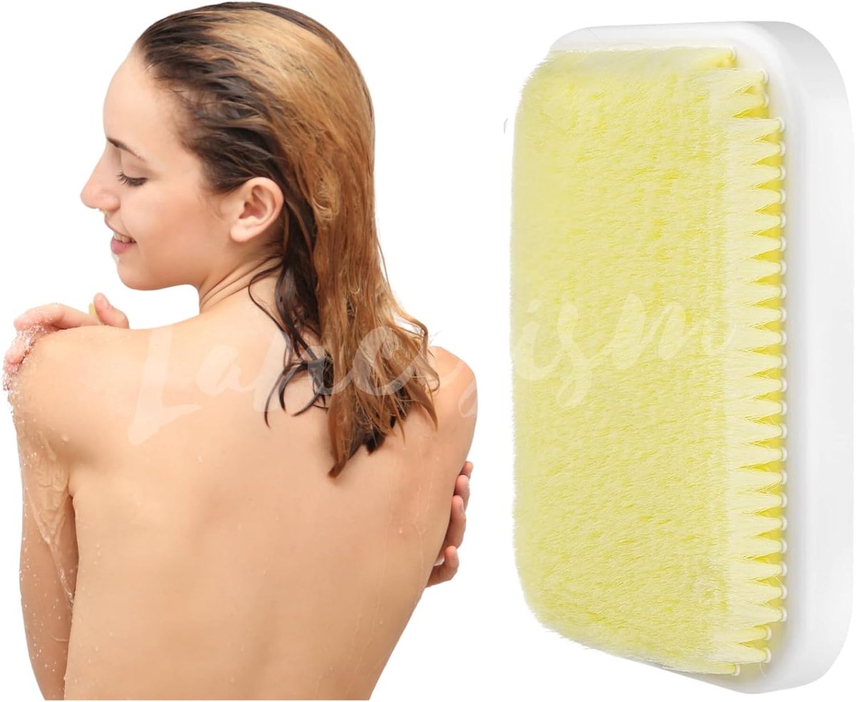 Douche rugschrobber met zuignap - Zelfklevende exfoliërende borstel voor rug en lichaam