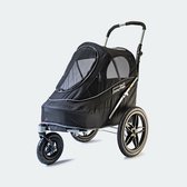 InnoPet Hondenfietskar Sporty EVR - Anti-Lek Banden - Fietsstang inbegrepen - Zwart