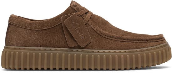 CLARKS Torhill Lo Chaussures à lacets pour hommes - Cola Suede