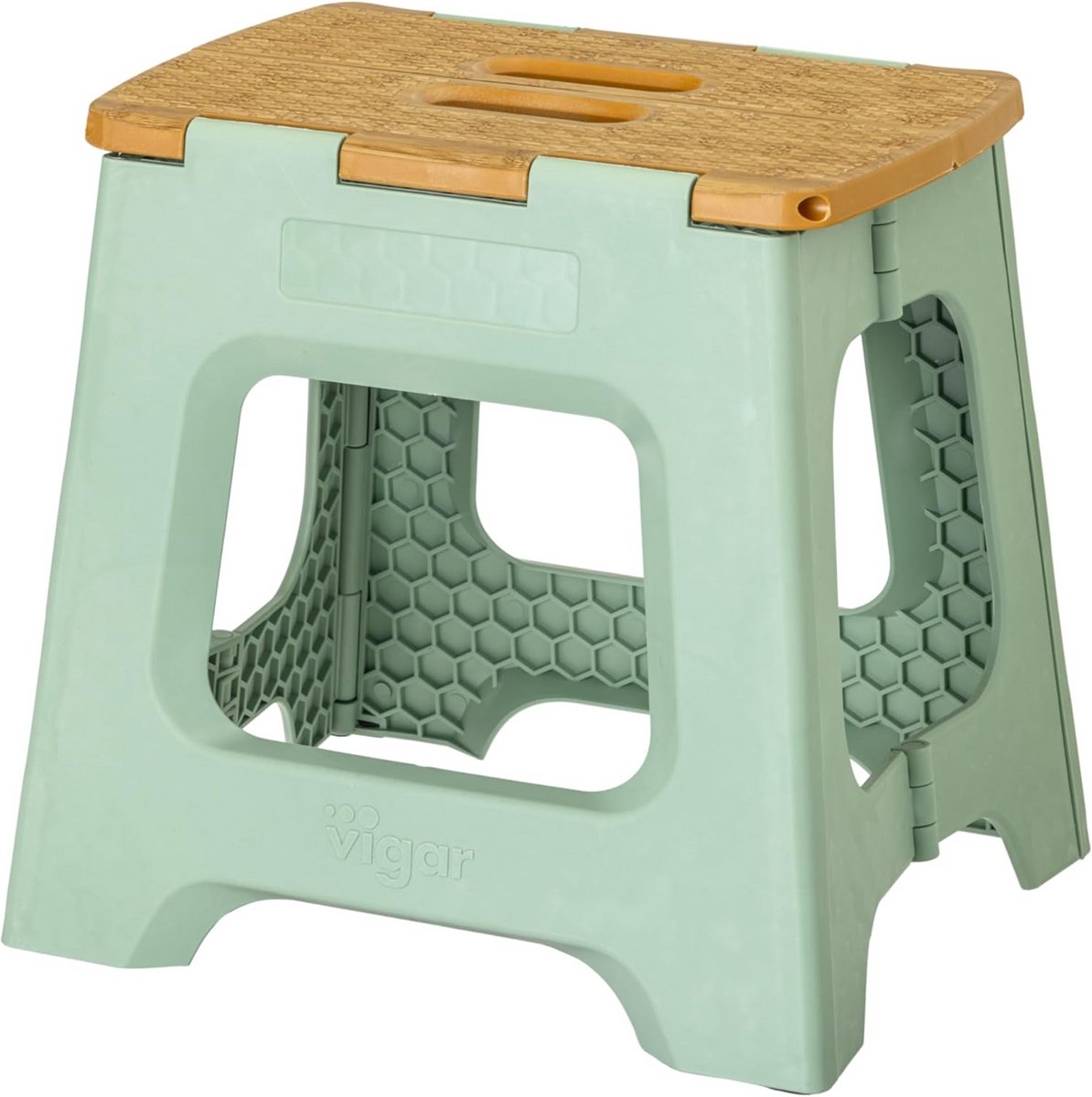 Opvouwbare Opstapkruk 32 cm - Stevige Antislip Kruk met Hoog Draagvermogen tot 150 kg