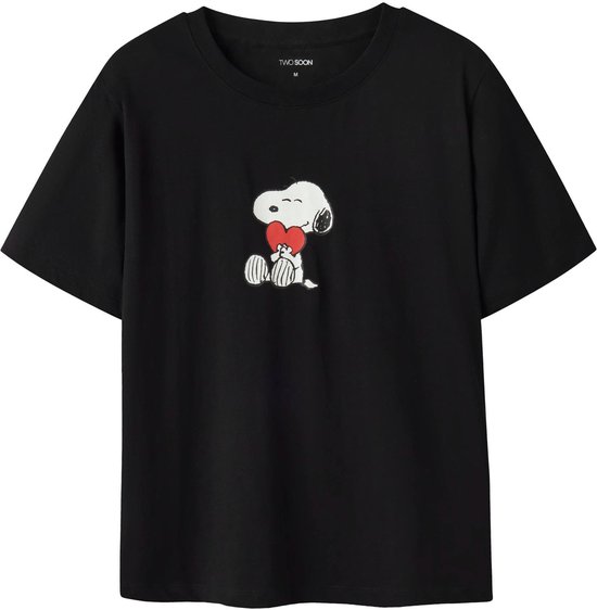 NAME IT - TAFTOLLA SNOOPY REG SS TOP NOOS SKY - Dames - T-shirts