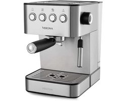 Espressomachine met 20 Bar, 850W & Stoomfunctie - RVS Koffiezetapparaat