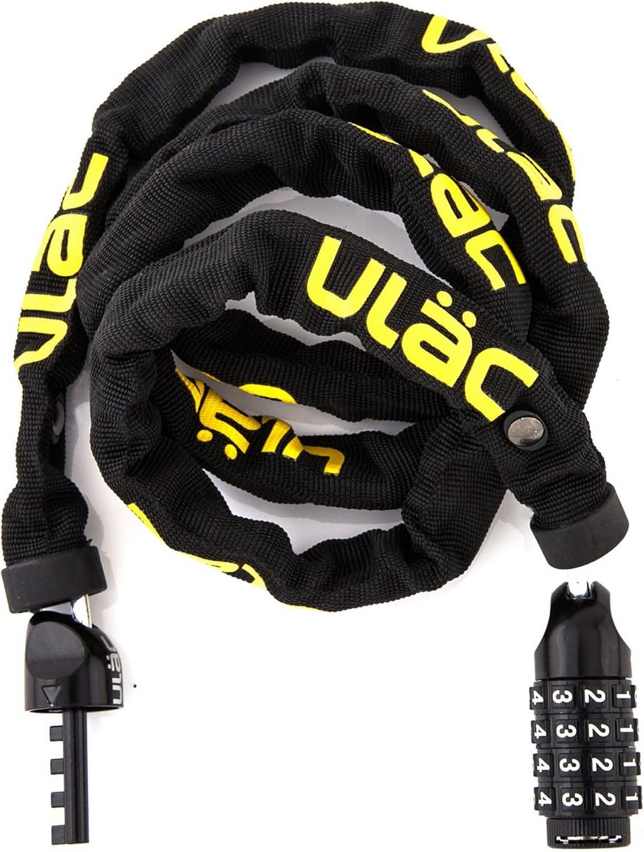 Stevige Fietsketting Sloten Set - 5 Cijfers Herstelbare Code - Anti-diefstal Slot voor Fiets en Motor