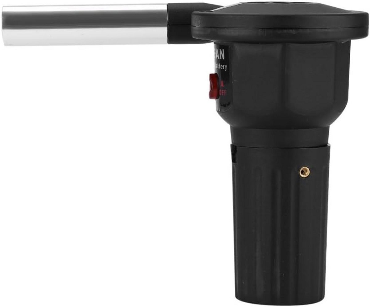 Draagbare BBQ Ventilator voor Barbecue, Camping en Open Haard - Batterij Aangedreven