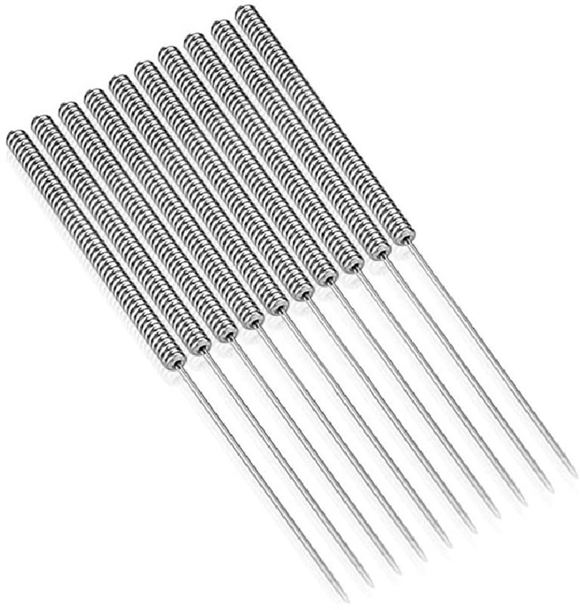 Set van 10 RVS Reigerspinnen voor 3D Printer Nozzles, 0.25 mm Dikte
