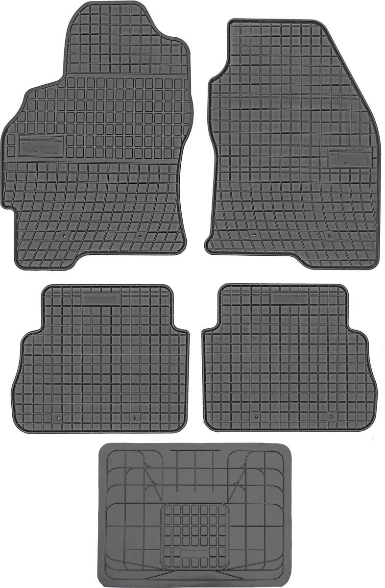 Frogum el Toro Serie - Rubbermatten - Ford Mondeo MK2 1996-2000 - Zwart - Geen Stoppers
