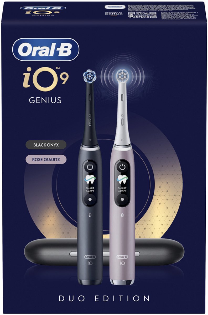 Oral-B Special Edition iO 9 - Roze en Zwart - Elektrische Tandenborstel - Duopack — afbeelding 4