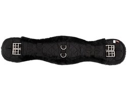 Premiere Dressuursingel Artificial Fur Black/Black - 50 cm | Singels paard