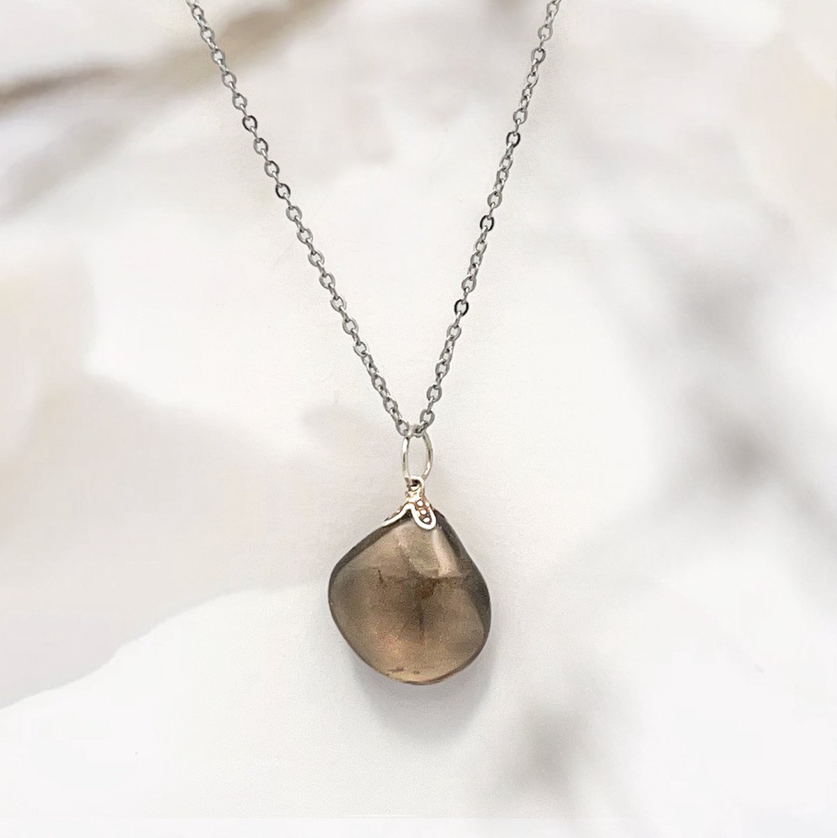 Edelsteen ketting dames – Rookkwarts | Veerkracht, bescherming & positiviteit