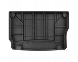 Rubberen Bagagemat met Organizer voor OPEL Meriva A 2003-2010 – Hoog Rant 5cm – Maatwerk – Geurloos