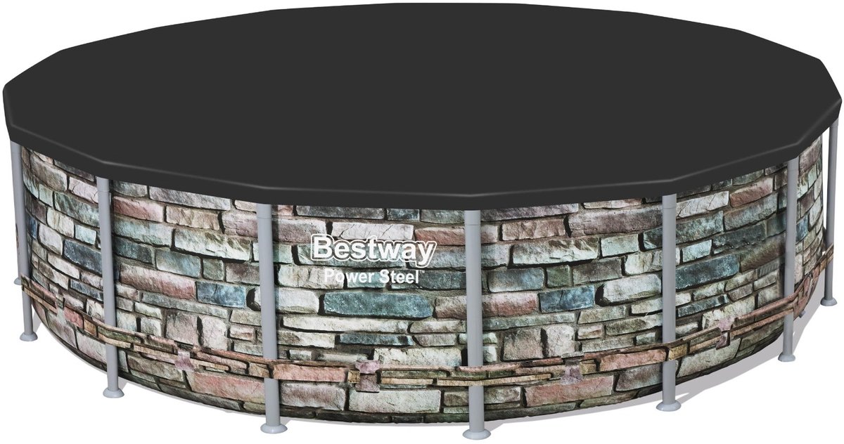Bestway Flowclear afdekzeil - Rond 460/488 cm