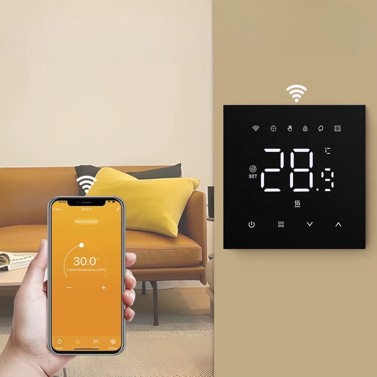 Google WiFi Thermostaat thumbnail 2