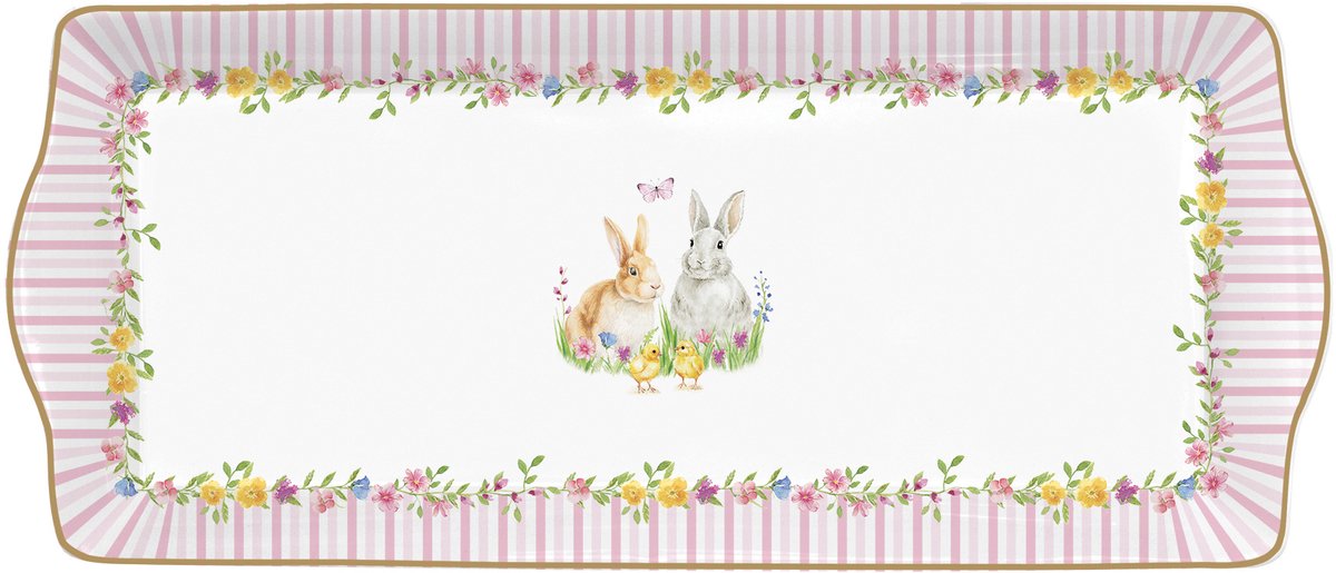 Servies Pasen - Cakebord 35x15cm