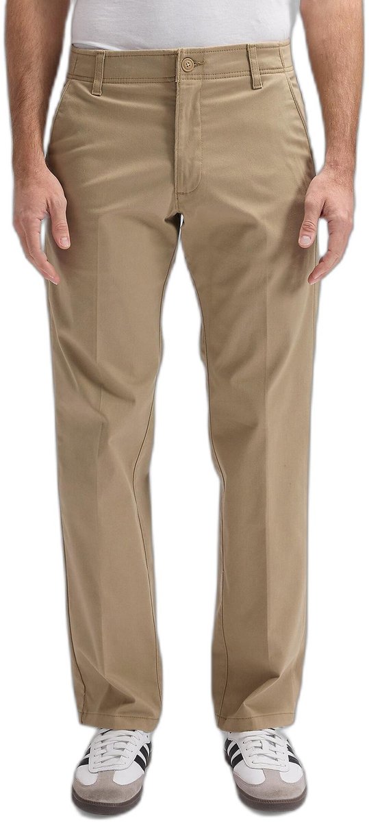 Jeans Lee Flat Front Straight Xm Beige