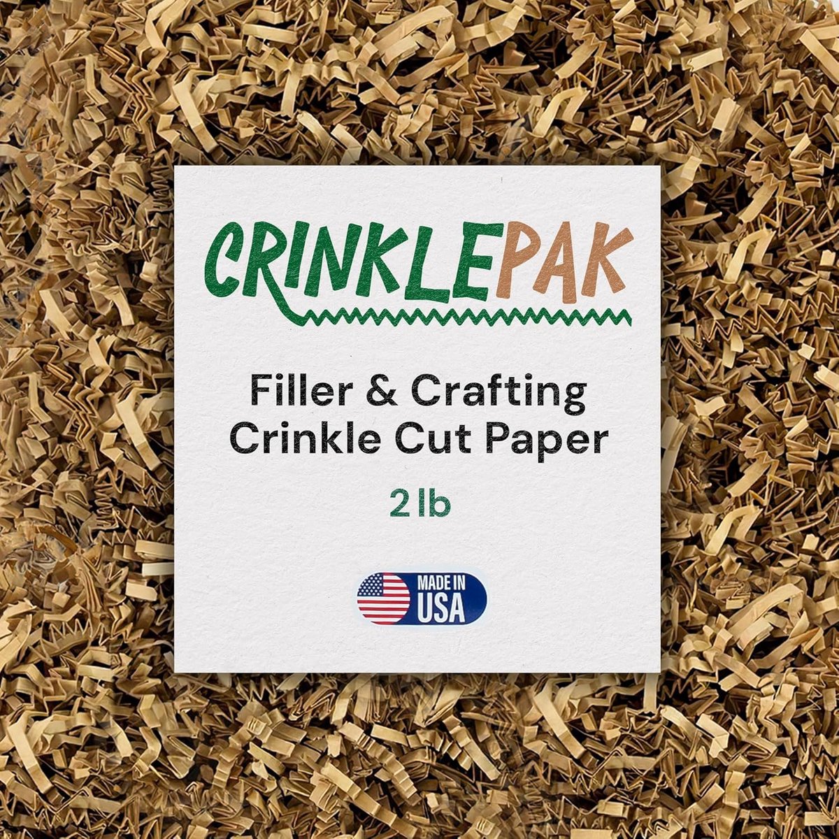 Katoenachtig Giftpapier Crinkle Shred Vulling voor Manden en Dozen - 900 Gram