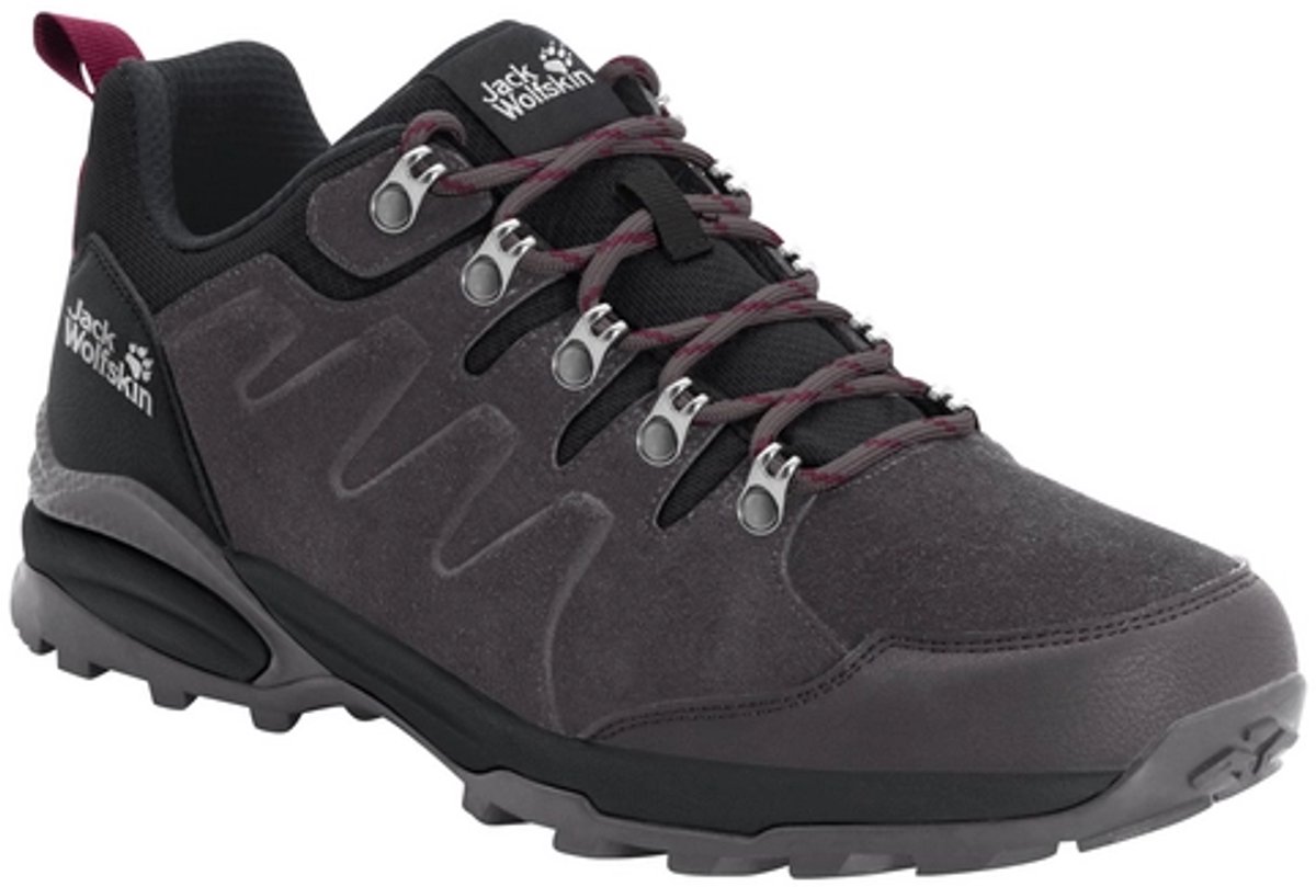 Jack Wolfskin Refugio Texapore Low Wandelschoenen Dames Dark Steel 36 Paars