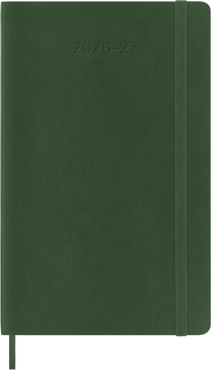 Moleskine 18 Maanden Agenda - 2026/27 - Wekelijks - Large - Zachte Kaft - Mirthe Groen