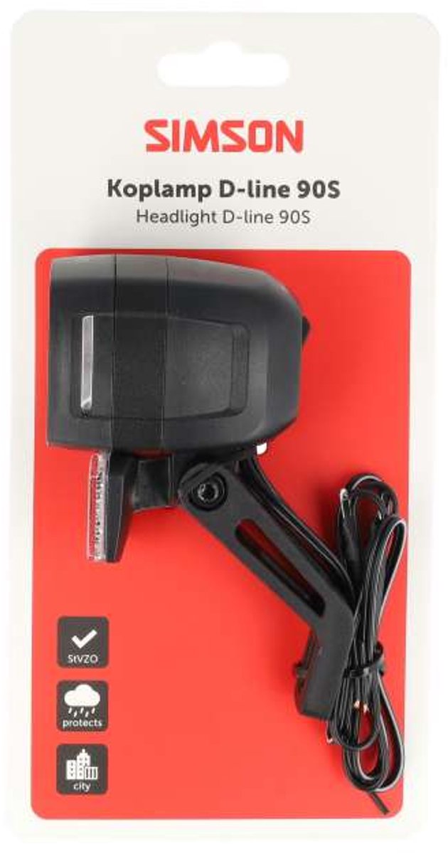 Simson koplamp Aurora D-line 90S - Dynamo