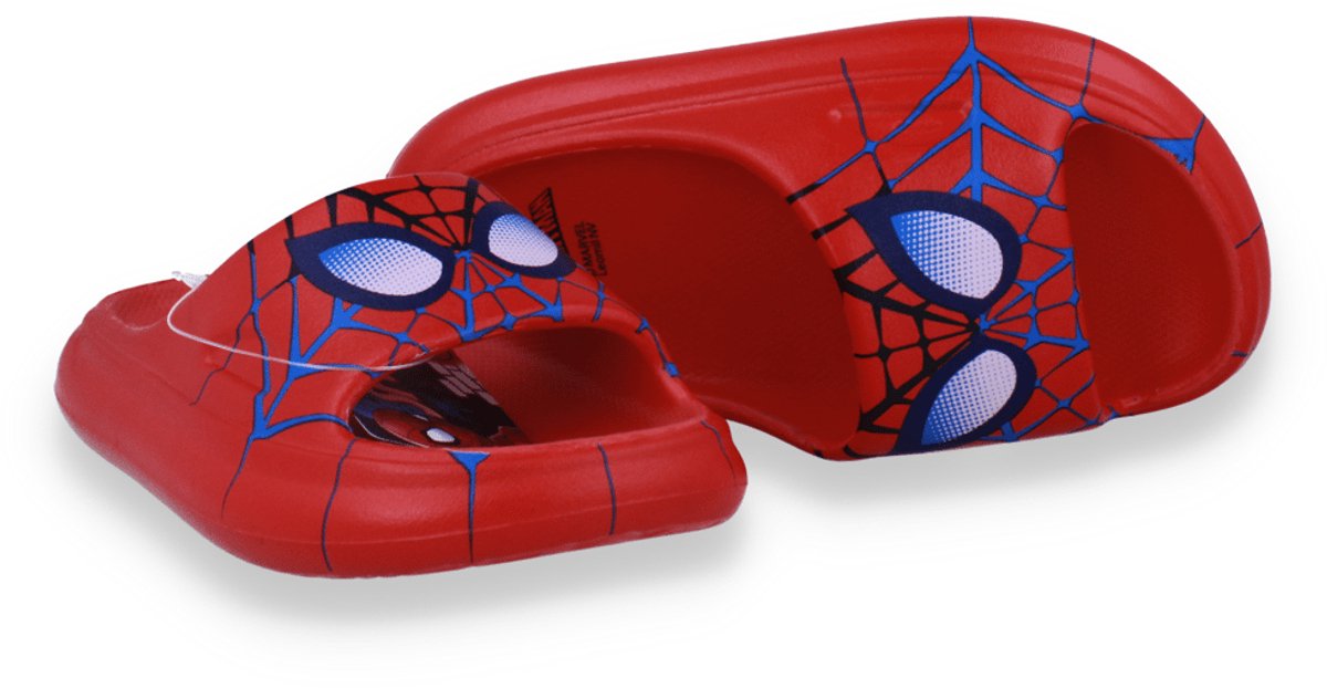 Spiderman Jongens Badslipper | Rood | Maat: 30