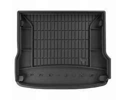 Premium Rubber Kofferbakmat met Organizer Functie – Geschikt voor AUDI Q5 I (8R) 2009-2017 – Niet voor Hybride – TPE Rubber – Hoge Rand 5 cm – Antislip