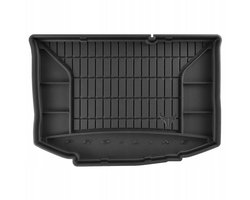 Frogum - DryZone - Kofferbakmat - Geschikt voor FORD Fiesta Mk7 (2008-2017) - TPE Rubber - Zwart