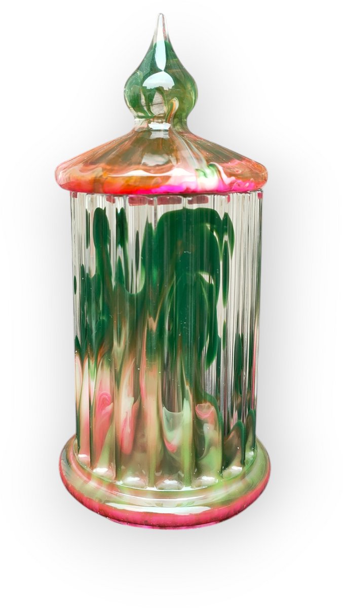 Resin Art JR: Wattenstaafjeshouder / Potje / Badkameraccessoires / Bakje