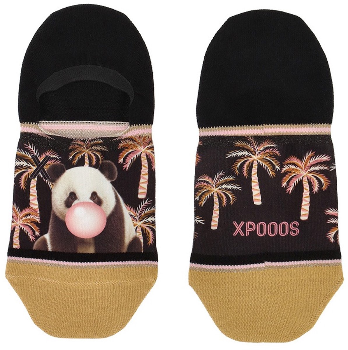 XPOOOS - Panda Dames Footies - 1-Pack - Maat One Size
