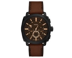 Fossil FS6101 Heren Horloge 44mm - Bruin