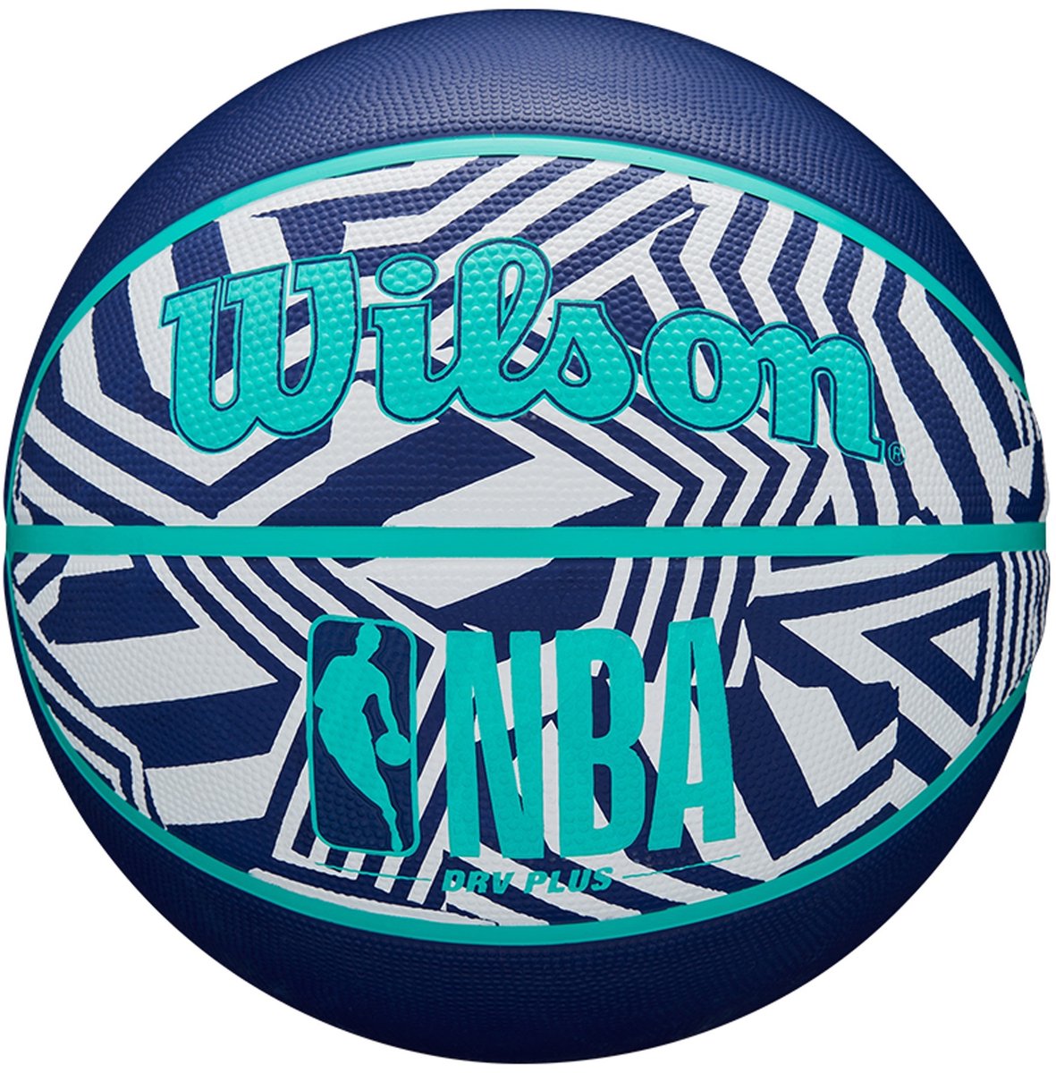 1181x1200.jpg Wilson NBA DRV Plus Dazzle Camo Indigo basketbal maat 7 - Afbeelding 1
