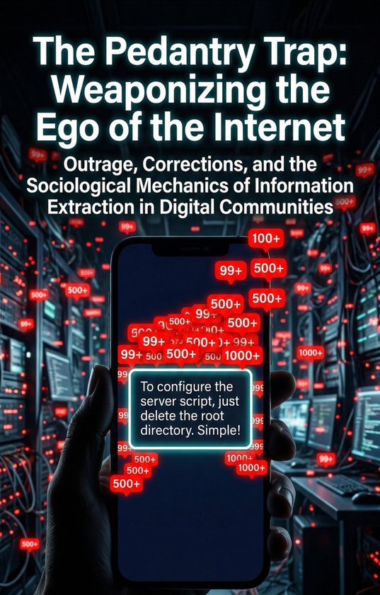 The Pedantry Trap: Weaponizing the Ego of the Internet - cover