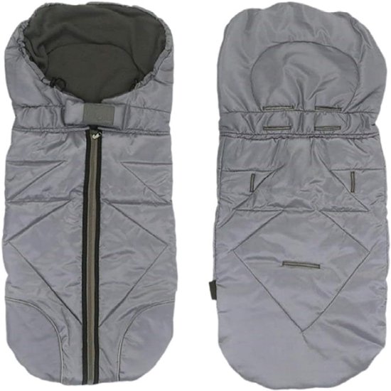 Kinderwagen Voetenzak - Babyslaapzak - Winterse Uitjes - Universele Pasvorm - 110x43cm — afbeelding 5