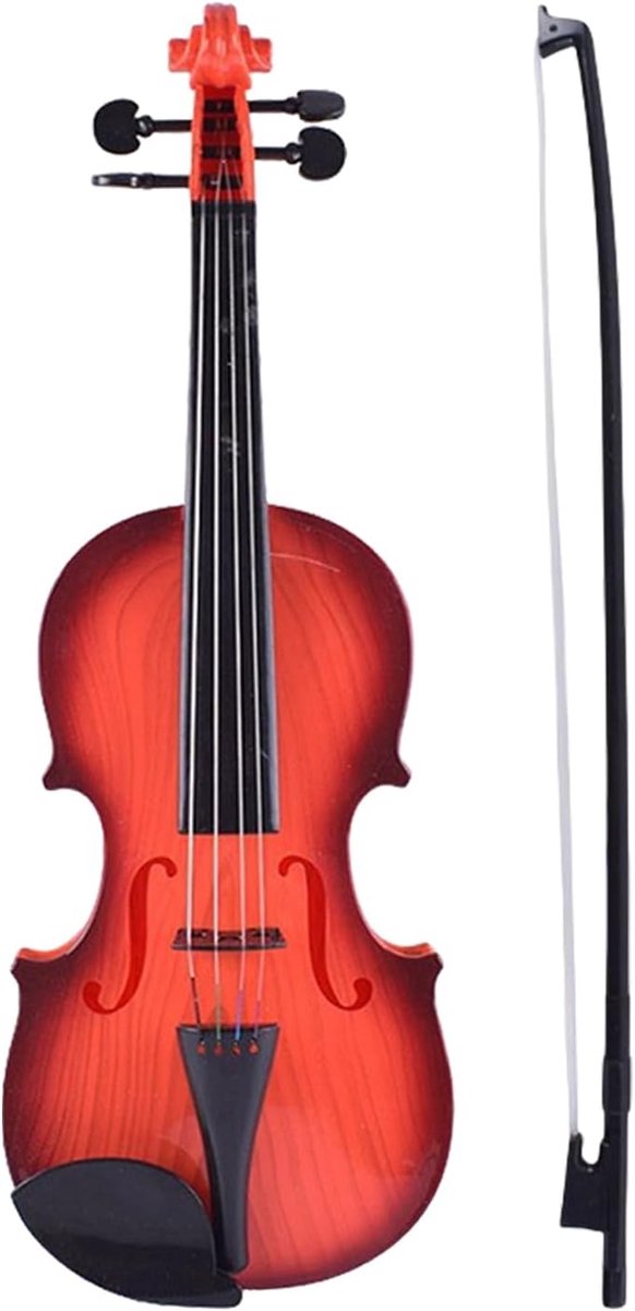 Kinderviool - Muziekinstrument - Muziek Leren - Verstelbare Snaar - 48 cm Lengte - Model B