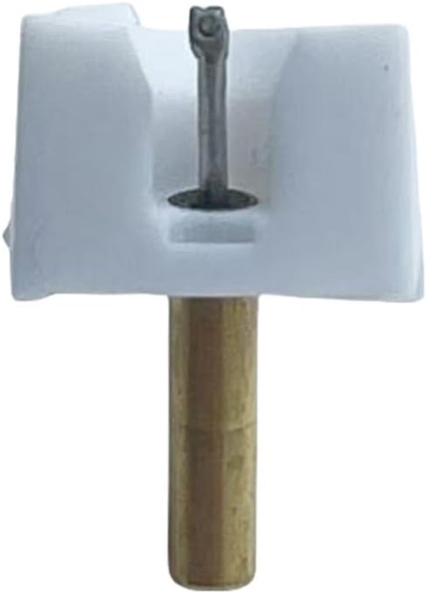 Vervangende Naald - Stylus Naald - Vinyl Afspelen - Verbeterde Audio - 3x3x1 cm - Wit