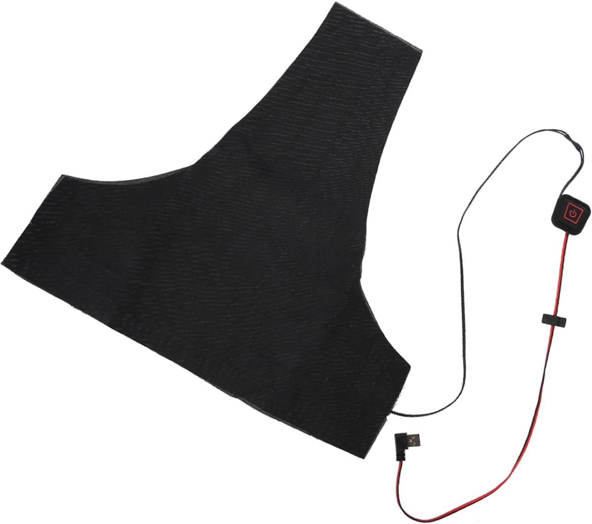 Verwarmingskussen - Verwarmde mat Elektrisch kussen - Warm blijven - Wasbaar ontwerp - 40 x 40 cm - Zwart